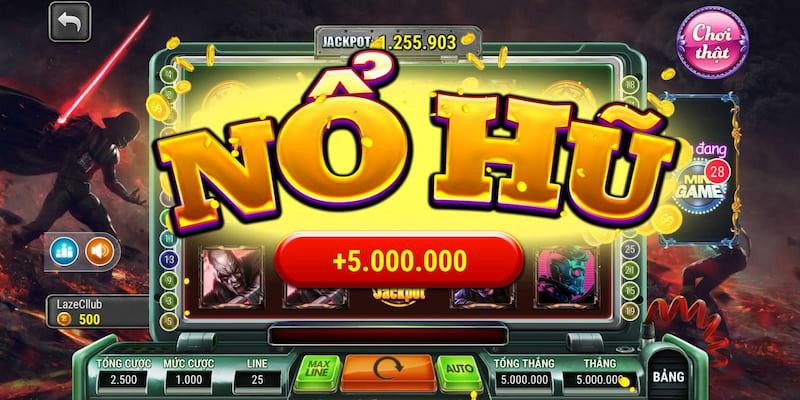 Nhanh tay tham gia để nhận được các phần thưởng xanh chín từ game slot nổ hũ tặng tiền
